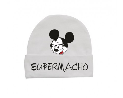 Supermacho Міккі Маус - дитяча шапка з відворотом для малюків купити в інтернет магазині