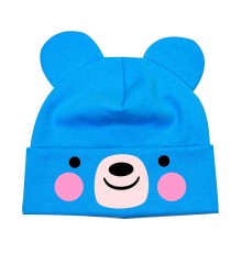 Медвежонок - детская шапка-мишка