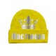 Именная с короной - детская шапка с отворотом для малышей купить в интернет магазине