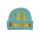 Іменна з короною - дитяча шапка з відворотом для малюків купити в інтернет магазині