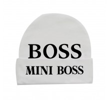 BOSS MINI BOSS - детская шапка с отворотом