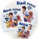 Комплект сімейних футболок family look Тато Мама іменинника щенячий патруль купити в інтернет магазині