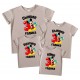 Одинаковые футболки family look Мне 3 годика Микки Маус купить в интернет магазине