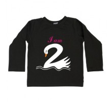 Джемпер детский для девочки "I am 2"