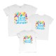 Комплект футболок для всей семьи Папа, Мама именинника с шариками купить в интернет магазине