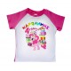 Футболка дитяча 2-х кольорова для дівчинки з імям Мені 4 рочки з Little Pony купити в інтернет магазині