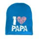 I love papa - детская шапка удлиненная для мальчиков купить в интернет магазине