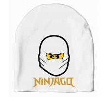 Ninjago Zane белый - детская шапка удлиненная
