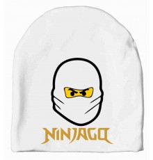 Ninjago Zane белый - детская шапка удлиненная