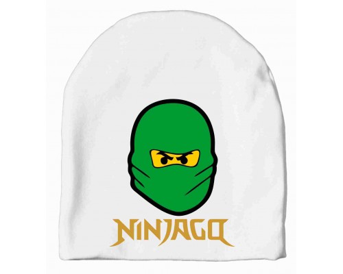 Ninjago Lloid зеленый - детская шапка удлиненная для мальчиков купить в интернет магазине