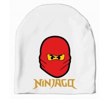 Ninjago Kai красный - детская шапка удлиненная