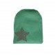Именная детская шапка удлиненная со звездой для мальчиков купить в интернет магазине