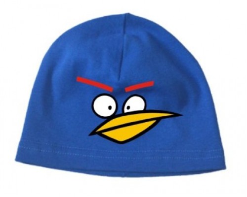 Angry Birds - шапка детская синяя для мальчика купить в интернет магазине