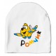Самолетик - именная детская шапка удлиненная для мальчиков купить в интернет магазине