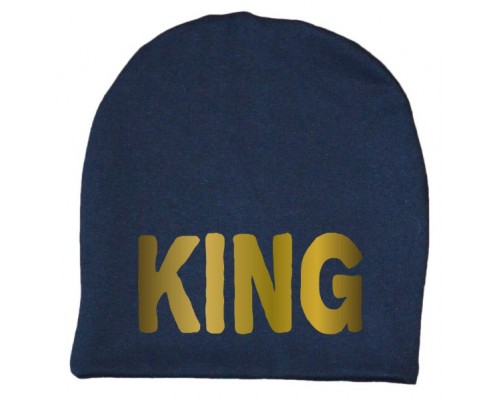 KING - дитяча шапка подовжена для хлопчиків купити в інтернет магазині