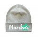 Именная со звездой - детская шапка бини для мальчиков купить в интернет магазине