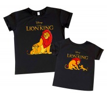 Комплект футболок для тата та сина "The Lion King"