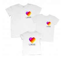 LIKEE - комплект семейных футболок family look
