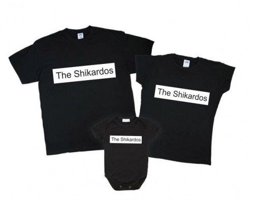 Комплект футболок для всієї родини The Shikardos купити в інтернет магазині