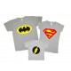 Футболки фемілі лук для всієї родини Супермен, Бетмен, Блискавка купити в інтернет магазині