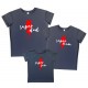 Super dad, mom, son - комплект футболок для всієї родини купити в інтернет магазині
