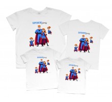 Superhero family - комплект футболок для всей семьи