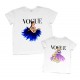 Vogue - комплект футболок для мами та доньки купити в інтернет магазині