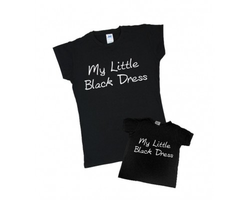 Футболки для мамы и дочки My Little Black Dress купить в интернет магазине