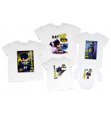 Родина Бетмен - комплект сімейних футболок family look