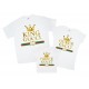 Комплект семейных футболок family look Gucci King, Queen, Prince/Princess купить в интернет магазине