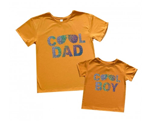 Комплект футболок для тата та сина Cool dad / Cool boy купити в інтернет магазині