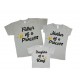 Набір футболок для сімї Family look Father, Mother of a Princess/Prince купити в інтернет магазині