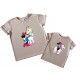Комплект футболок для мами та доньки Мінні Маус з єдинорогом купити в інтернет магазині