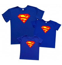 Superman - комплект футболок для всей семьи