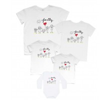 Family - комплект футболок для всей семьи