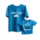 Комплект футболок для папы и сына Хочу быть как папочка купить в интернет магазине