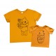 Комплект футболок для мамы и дочки I love my honey купить в интернет магазине