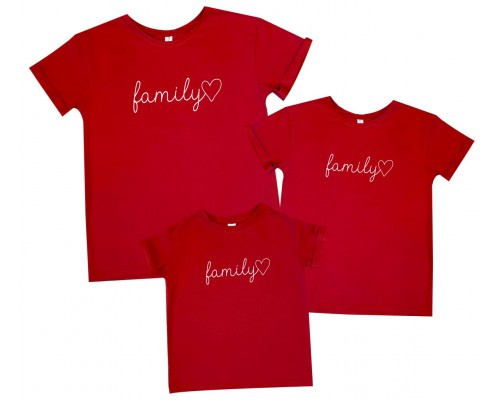 family - одинаковые футболки для всей семьи купить в интернет магазине