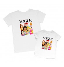 Vogue принцеси - комплект футболок для мами та доньки