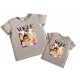 Vogue принцеси - комплект футболок для мами та доньки купити в інтернет магазині