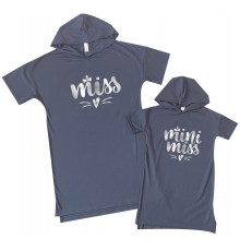 Комплект платьев для мамы и дочки "miss, mini miss"