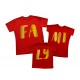 Комплект семейных футболок family look FAMILY купить в интернет магазине
