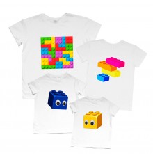 Комплект футболок для всієї родини Lego