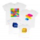 Комплект футболок для всей семьи Lego купить в интернет магазине