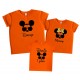 Микки Маусы в очках - комплект семейных футболок family look купить в интернет магазине
