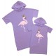 Одинаковые платья для мамы и дочки Фламинго в короне купить в интернет магазине