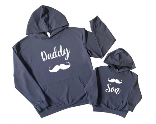 Толстовоки для папы и сына Daddy, Son купить в интернет магазине