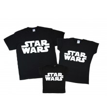 Комплект семейных футболок family look "Star Wars"