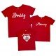 Daddy, Mommy, Sweet heart - футболки для всієї родини family look купити в інтернет магазині