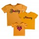 Daddy, Mommy, Sweet heart - футболки для всей семьи family look купить в интернет магазине
